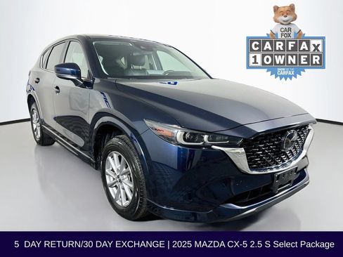 Used 2025 MAZDA CX-5 AWD 2.5 S w/ Select Package image 1