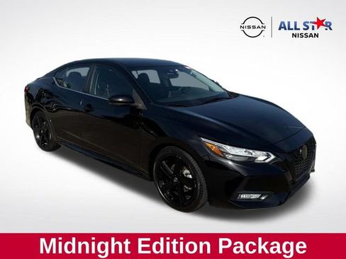 Used 2023 Nissan Sentra SR w/ Midnight Edition Package FWD image 1