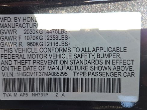 Used 2021 Honda Accord Sport image 33