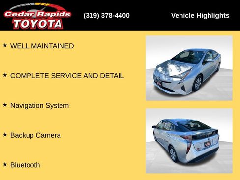 Used 2016 Toyota Prius Three FWD image 8