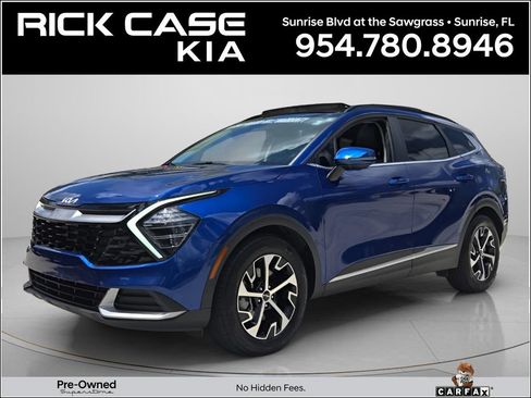 Certified 2025 Kia Sportage EX w/ Premium Package FWD image 1