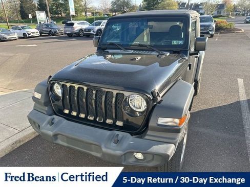 Used 2021 Jeep Wrangler Sport image 1