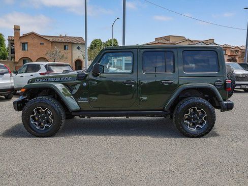 Used 2023 Jeep Wrangler Unlimited Rubicon 4xe w/ Steel Bumper Group AWD/4WD image 7