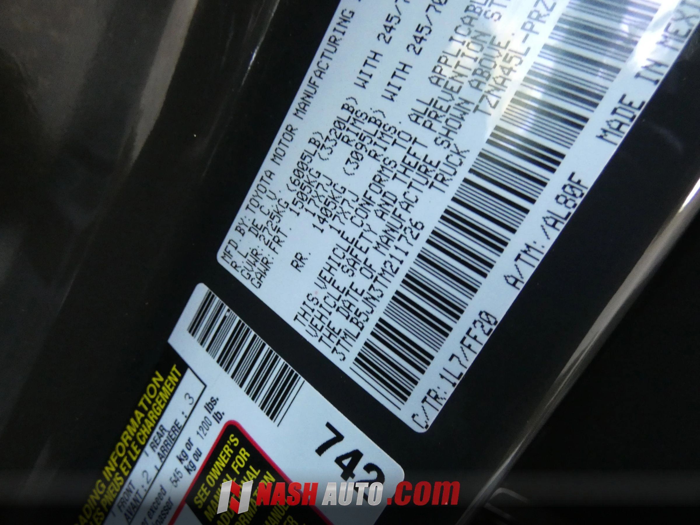 Used 2026 Toyota Tacoma SR5 AWD/4WD image 77