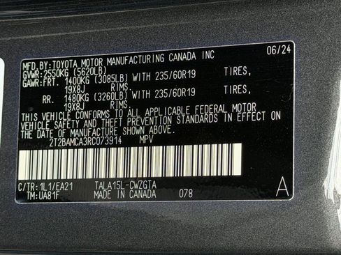 Used 2024 Lexus RX 350 Premium w/ Accessory Package (Z1) AWD/4WD image 20
