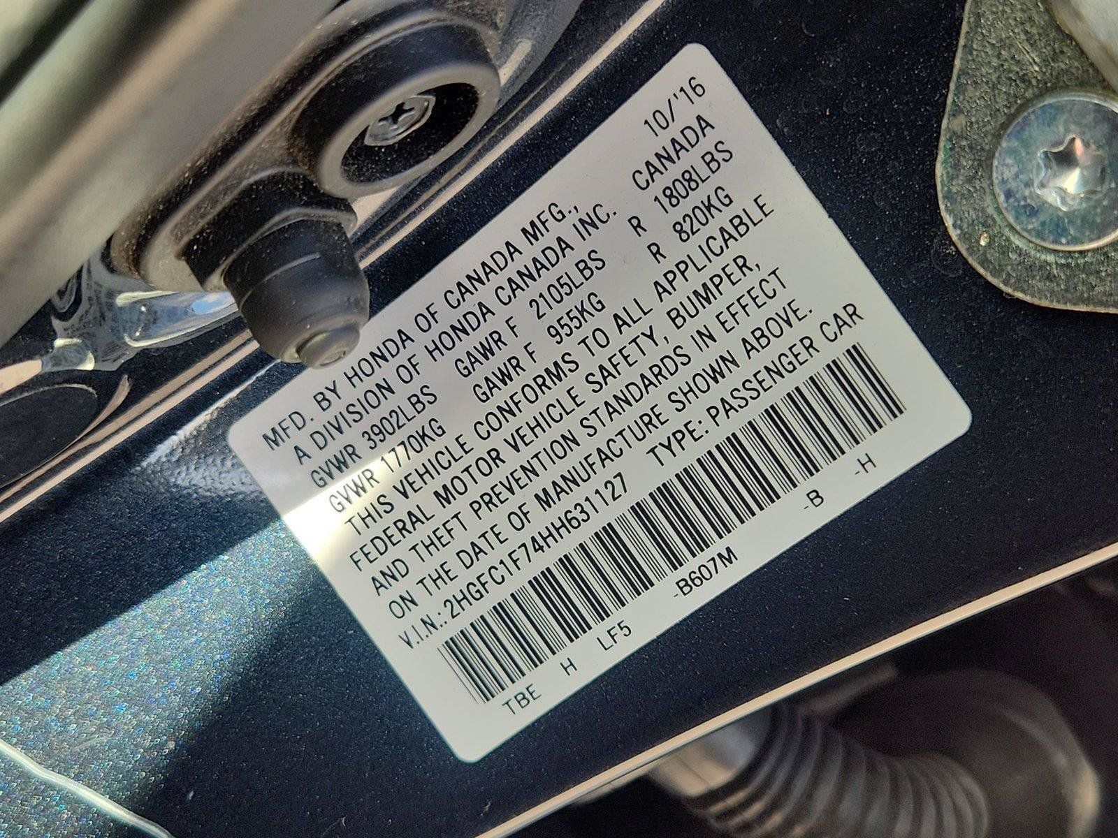 Used 2017 Honda Civic EX-L image 32