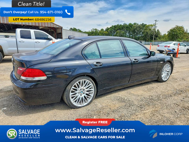 Used 2008 BMW 750Li RWD image 4