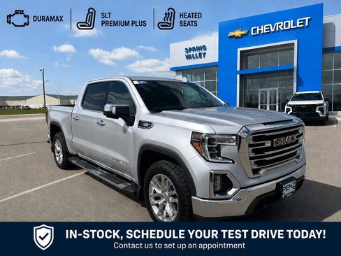 Used 2021 GMC Sierra 1500 SLT w/ SLT Premium Plus Package AWD/4WD image 1