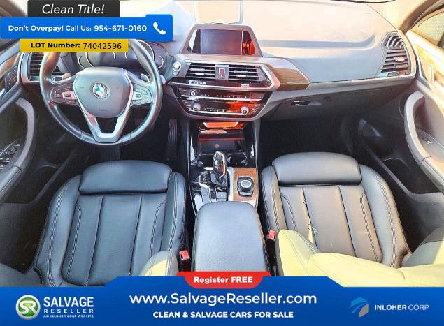Used 2019 BMW X3 xDrive30i w/ Driving Assistance Package AWD/4WD image 11