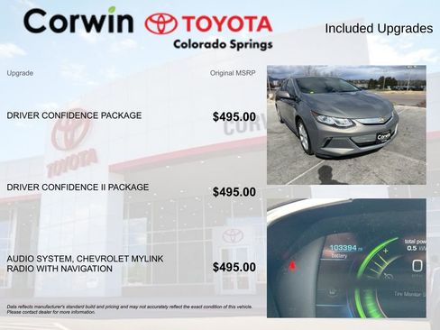 Used 2017 Chevrolet Volt Premier w/ Driver Confidence II Package FWD image 4