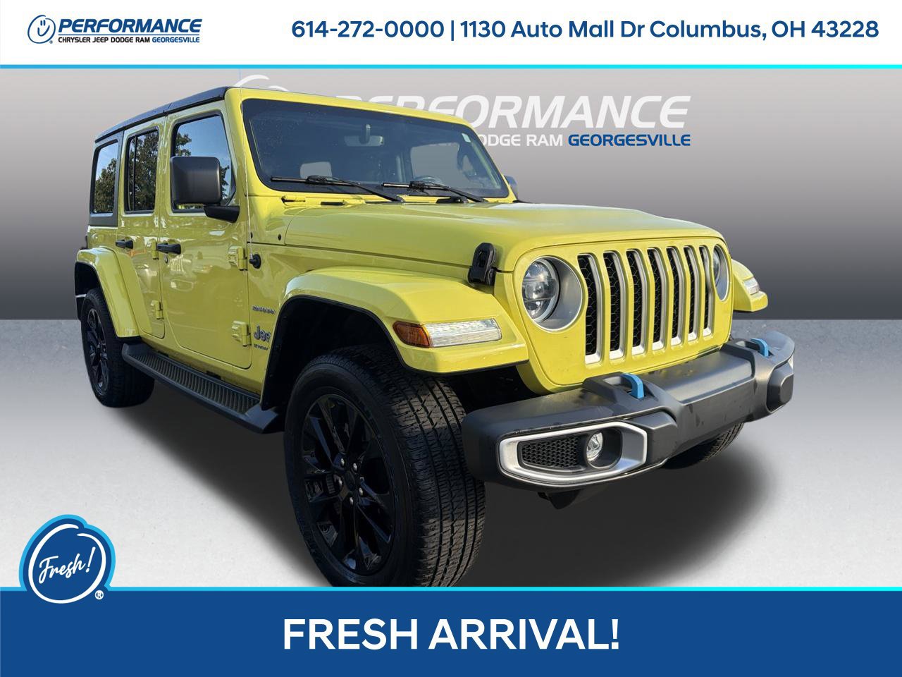 Used 2023 Jeep Wrangler Unlimited Sahara w/ Cold Weather Group AWD/4WD image 1