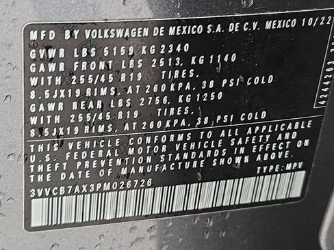 Certified 2023 Volkswagen Tiguan SE R-Line image 36