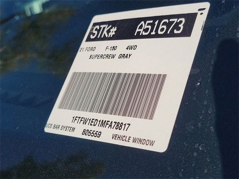 Certified 2021 Ford F150 Platinum w/ Equipment Group 701A High image 37