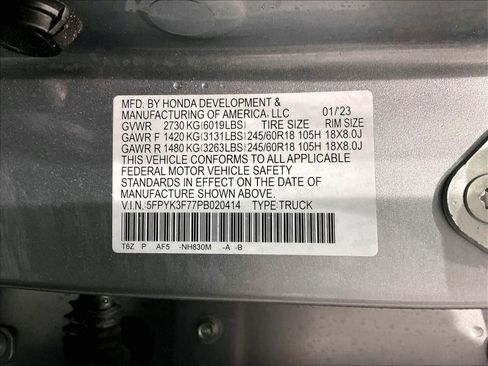 Used 2023 Honda Ridgeline RTL-E image 36