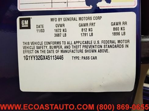 Used 2004 Chevrolet Corvette w/ Preferred Equipment Group image 15