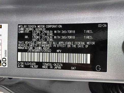 Used 2026 Toyota 4Runner TRD Off-Road Premium AWD/4WD image 41