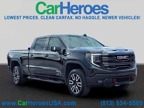 Used 2023 GMC Sierra 1500 AT4 w/ AT4 Preferred Package AWD/4WD image 1