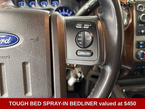 Used 2011 Ford F350 Lariat w/ Snow Plow Prep Pkg AWD/4WD image 4
