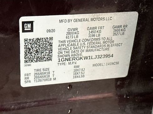 Used 2020 Chevrolet Traverse LT image 33