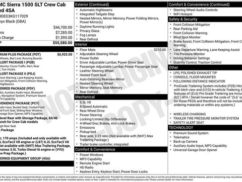 Used 2019 GMC Sierra 1500 SLT w/ SLT Premium Plus Package image 1