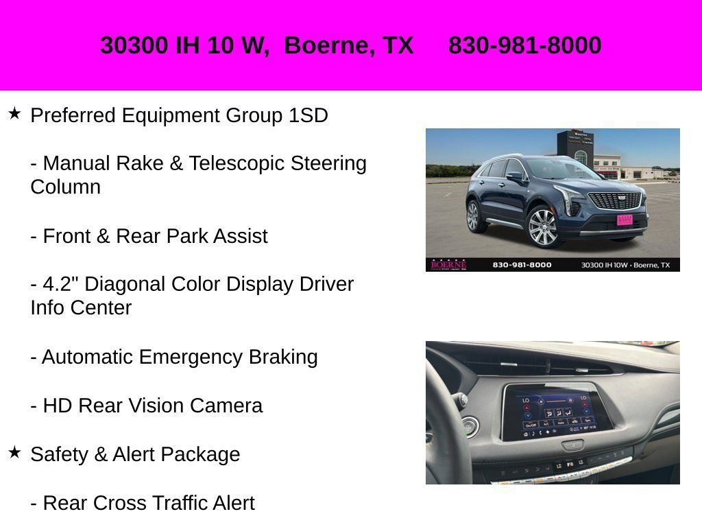 Used 2022 Cadillac XT4 Premium Luxury w/ Cold Weather Package FWD image 20