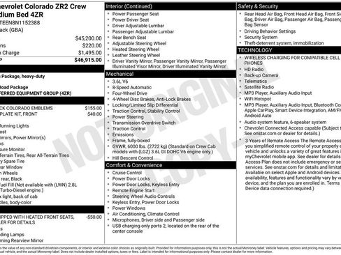 Used 2022 Chevrolet Colorado ZR2 AWD/4WD image 22
