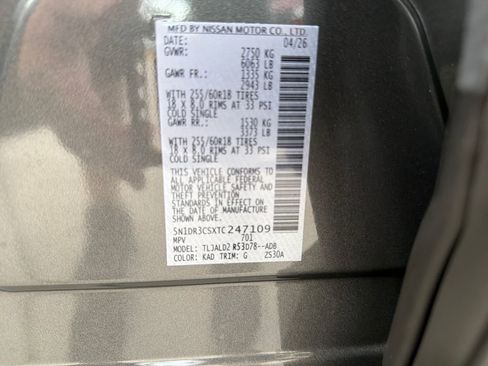 New 2026 Nissan Pathfinder SL FWD image 34