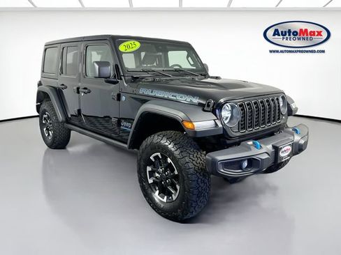 Used 2025 Jeep Wrangler Unlimited Rubicon 4xe w/ Safety Group image 1