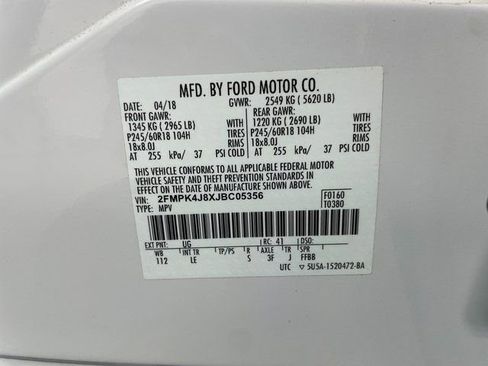 Used 2018 Ford Edge SEL w/ Equipment Group 201A image 26