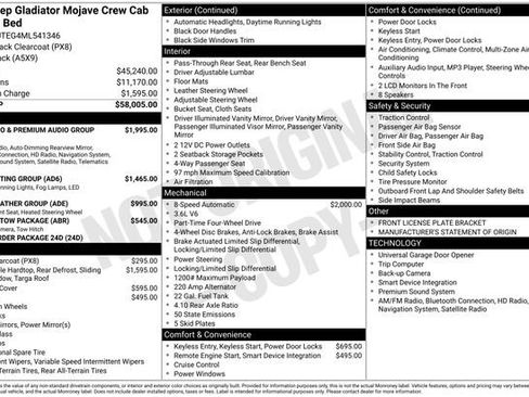 Used 2021 Jeep Gladiator Mojave image 11