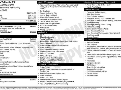 Used 2024 Kia Telluride EX w/ EX Captain's Chair Package FWD image 5