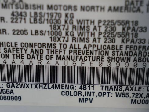 Used 2015 Mitsubishi Outlander Sport SE AWD/4WD image 15