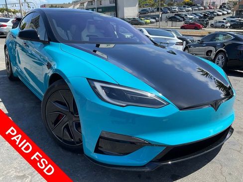 Used 2026 Tesla Model S Plaid AWD/4WD image 1