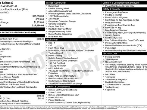 Used 2024 Kia Seltos S FWD image 5