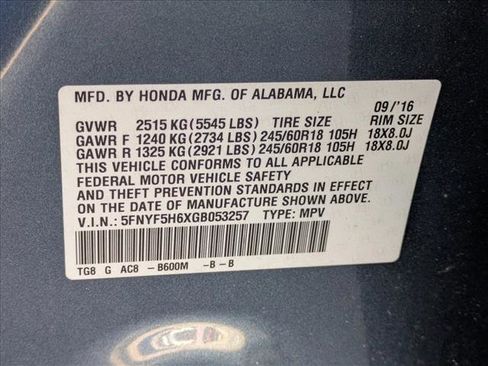 Used 2016 Honda Pilot EX-L image 23