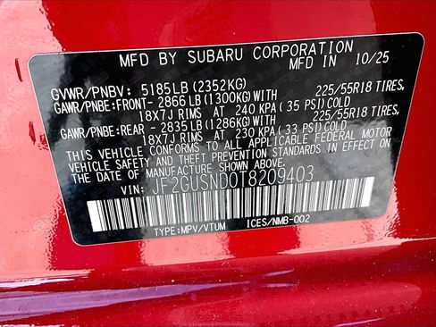 New 2026 Subaru Crosstrek 2.5i Limited image 18