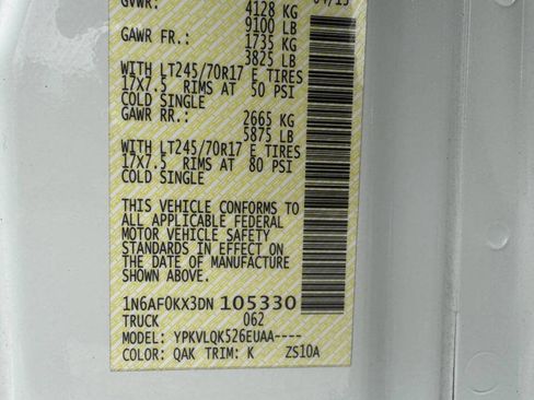 Used 2013 Nissan NV 2500 S w/ PWR Basic Pkg image 19