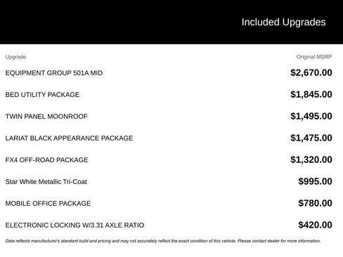 New 2026 Ford F150 Lariat w/ Equipment Group 501A Mid image 2