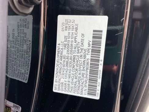 Certified 2023 Honda Odyssey Elite image 21