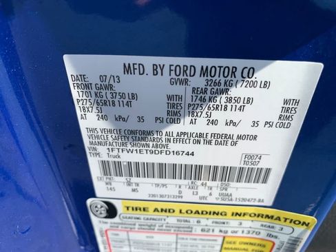 Used 2013 Ford F150 XLT w/ Luxury Equipment Group AWD/4WD image 28