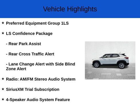New 2026 Chevrolet TrailBlazer LS w/ LS Confidence Package FWD image 2