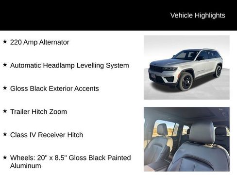 Certified 2025 Jeep Grand Cherokee Limited w/ Black Appearance Package image 16