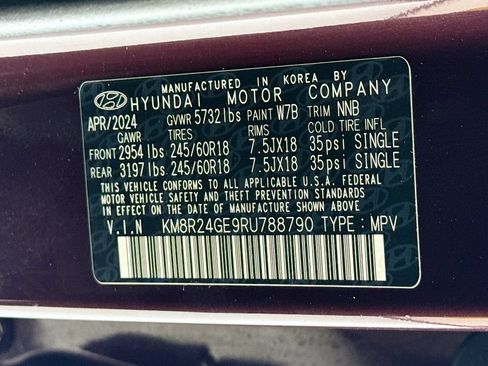 Used 2024 Hyundai Palisade SEL FWD image 36