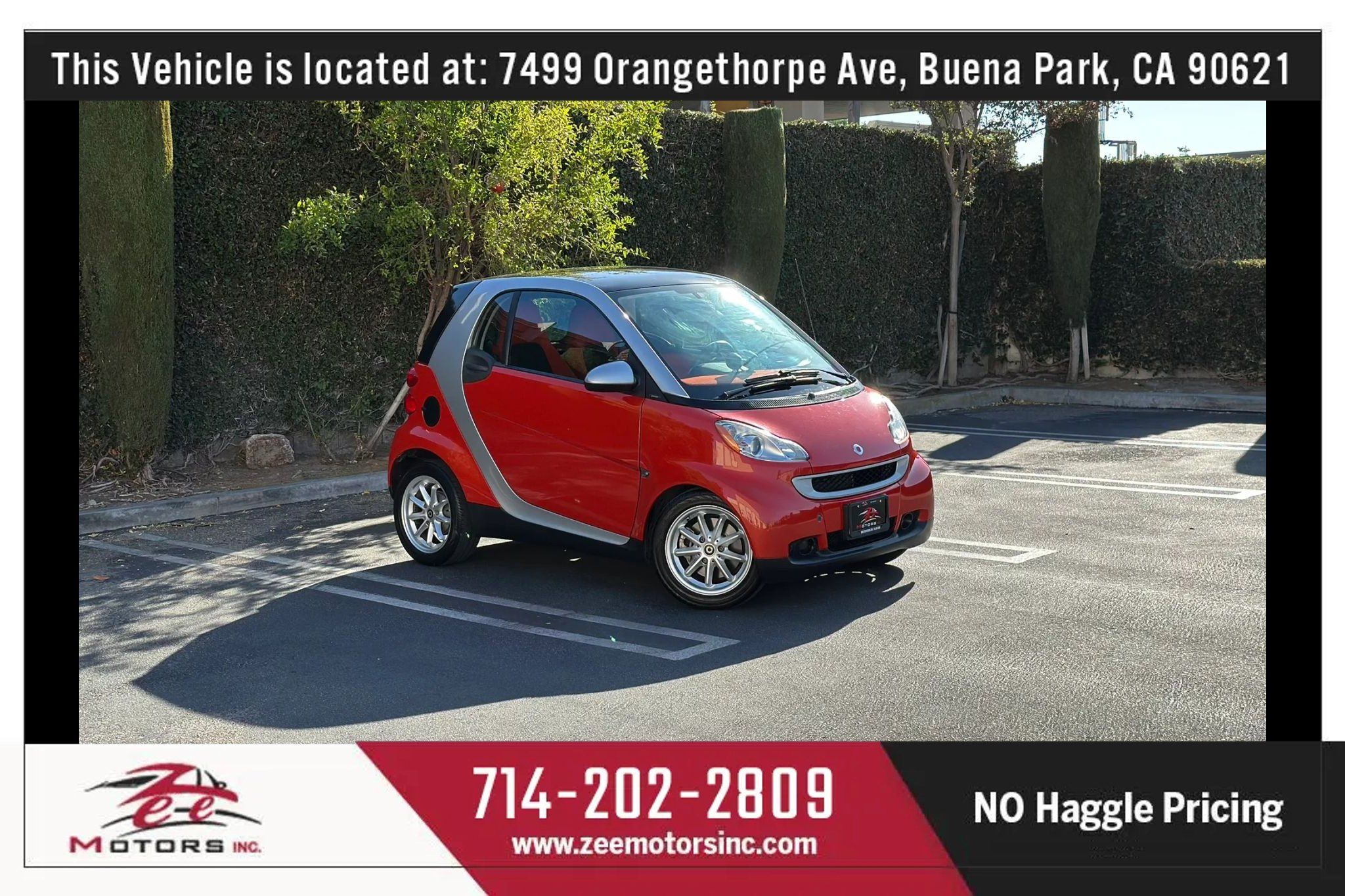 Used 2008 smart fortwo passion RWD image 2