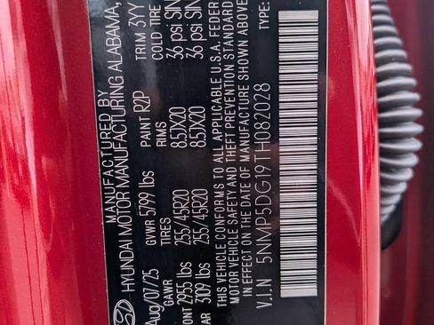 Certified 2026 Hyundai Santa Fe Calligraphy AWD/4WD image 36