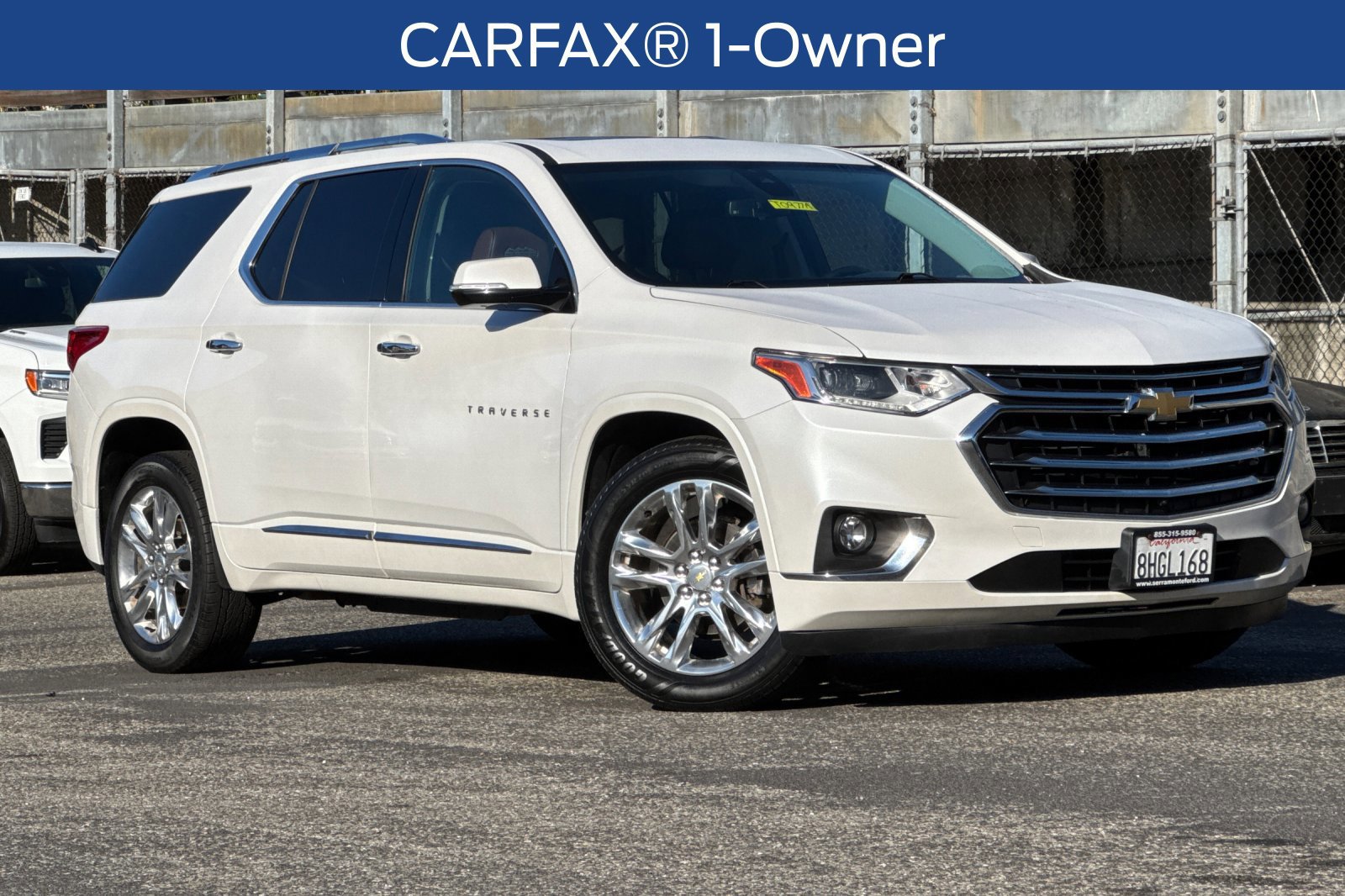 Used 2019 Chevrolet Traverse High Country w/ LPO, Floor Liner Package AWD/4WD image 2