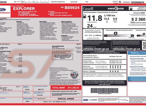 Used 2022 Ford Explorer ST w/ ST Street Pack image 5