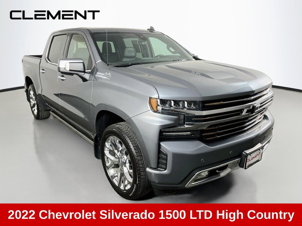 Used 2022 Chevrolet Silverado 1500 High Country w/ Technology Package AWD/4WD image 4