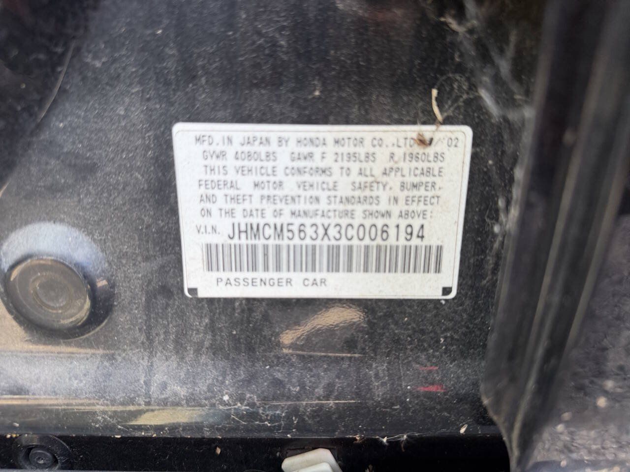 Used 2003 Honda Accord LX image 39