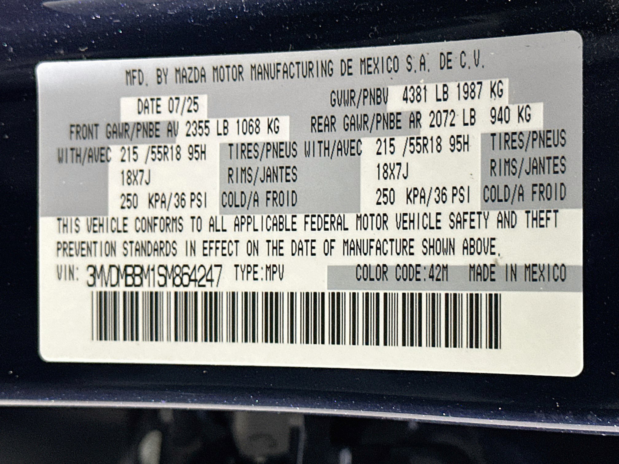 Used 2025 MAZDA CX-30 AWD 2.5 S w/ Select Sport Pkg image 12
